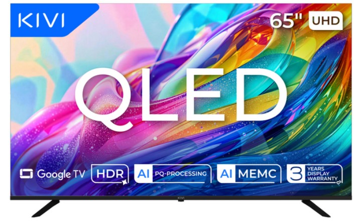 Телевізор KIVI 65" QLED UHD Smart TV (65U820KB)
